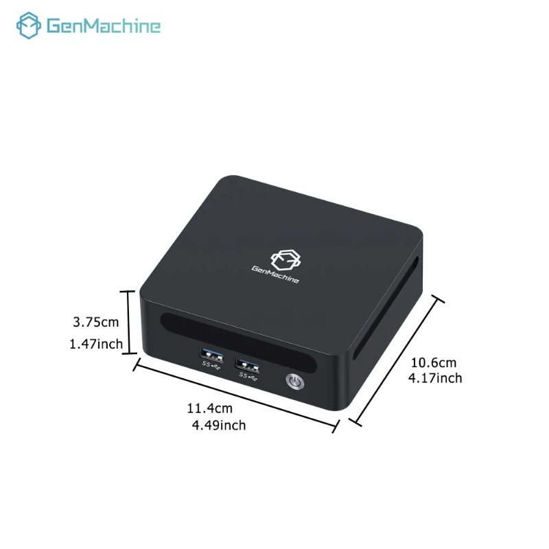 GenMachine Mini PC Ren5000 550 - Ddr4 3200Mhz ulasan dan harga