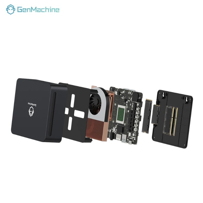 GenMachine Mini PC Ren5000 550 - Ddr4 3200Mhz ulasan dan harga