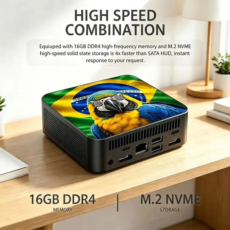 New Powerful Mini PC Computer  - Ddr4 Desktop Ram ulasan dan harga