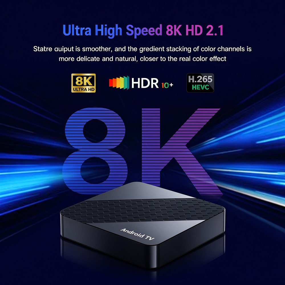 YOZHIXU Smart TV Box 8K X10 An - Ddr3 8Gb ulasan dan harga